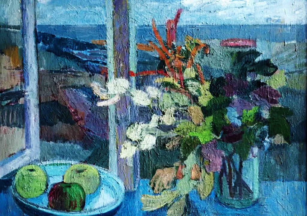 A still life by Tove Jansson, from the documentary film Escape From Moominville.
