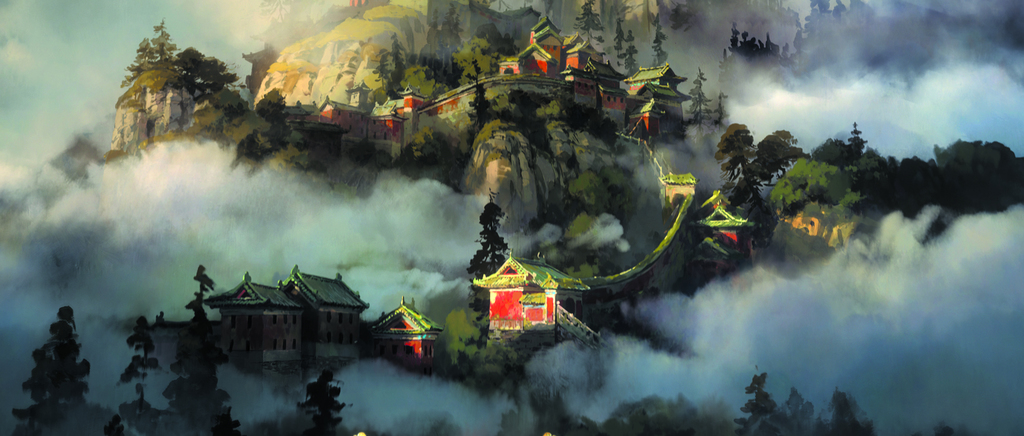 Image from the animated film 108 Demon Kings.