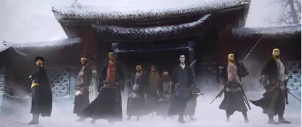 108 Demon Kings is based on the classic Chinese novel The Water Margin. 