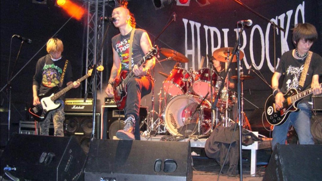 An image from Never Release My Fist, a documentary film about punk rock in China. It's part of the lineup at the Festival du nouveau cinema in Montreal.