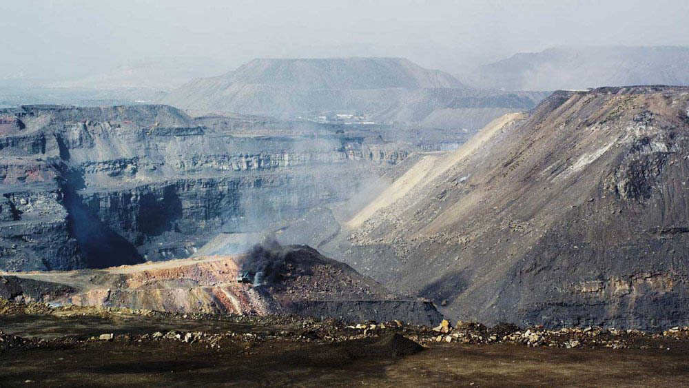 Zhao Liang's documentary film Behemoth shows how parts of Inner Mongolia have been destroyed by coal mining.
