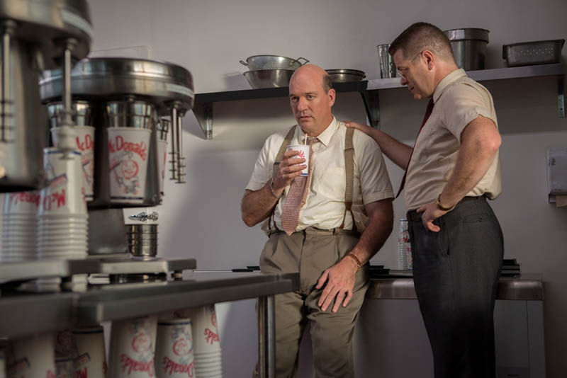 John Carroll Lynch, left, as Mac McDonald, and Nick Offerman as Dick McDonald, in the film The Founder. (Photo: The Weinstein Company)